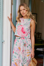 Load image into Gallery viewer, Callie Blouse in Blush Garden Bouquet
