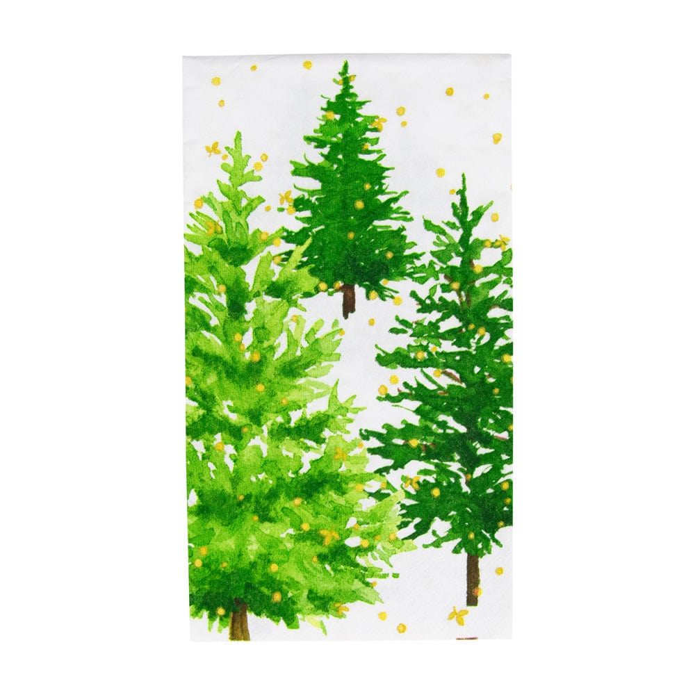 White Christmas Guest Towel Napkins