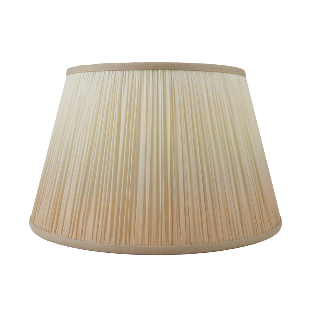 Ombre Beige Shirred Shade Ombre Shirred Shade
