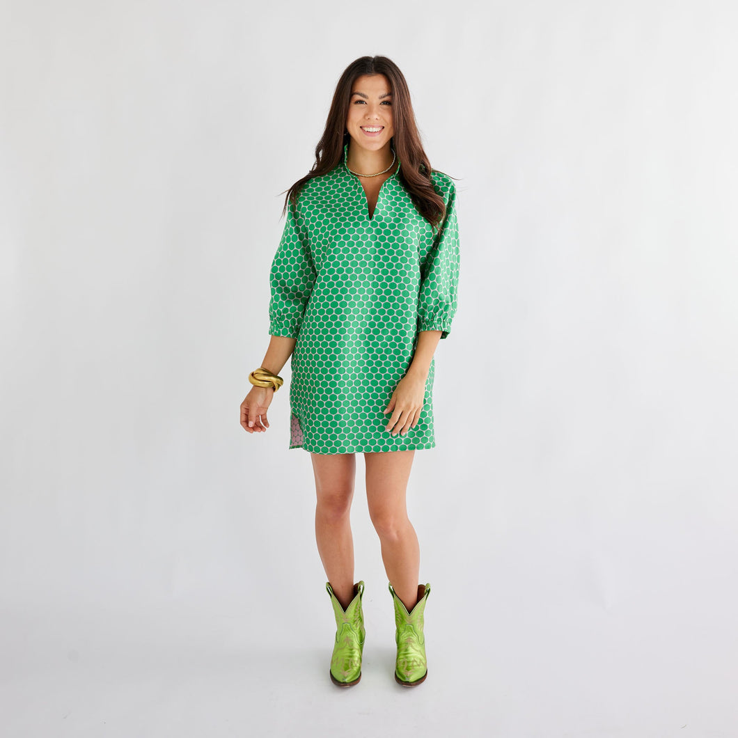 Betsy Collar Polkadot Dress