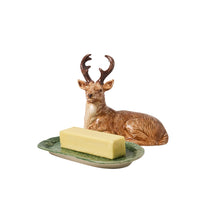 Load image into Gallery viewer, Forest Walk Stag Butter Dish - Multi
