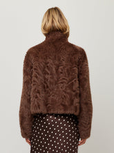 Load image into Gallery viewer, Mackenzie Reversible Faux Fur Coat
