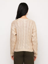Load image into Gallery viewer, Levie Metallic Sweater - Gold
