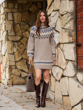 Load image into Gallery viewer, Vera Jacquard Sweater Dress
