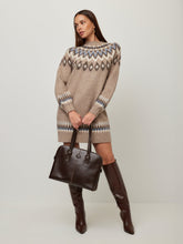 Load image into Gallery viewer, Vera Jacquard Sweater Dress
