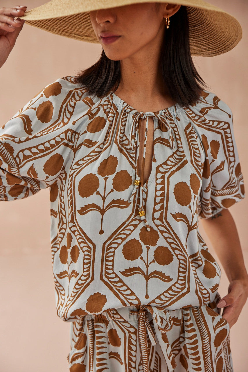 Isla Blouse - Barca Gulf