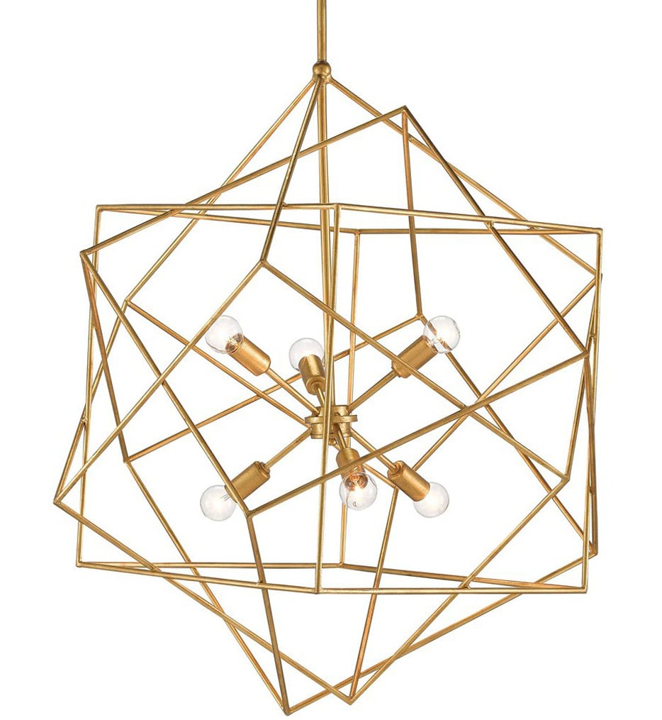 Aerial Gold Chandelier