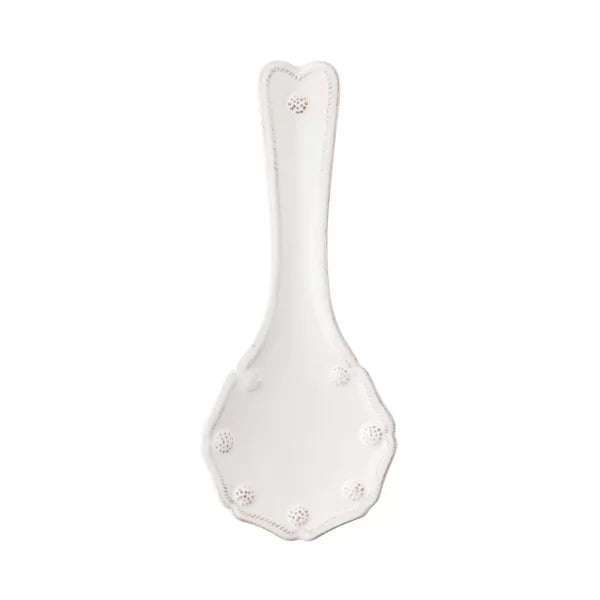 Berry & Thread Spoon Rest - Whitewash
