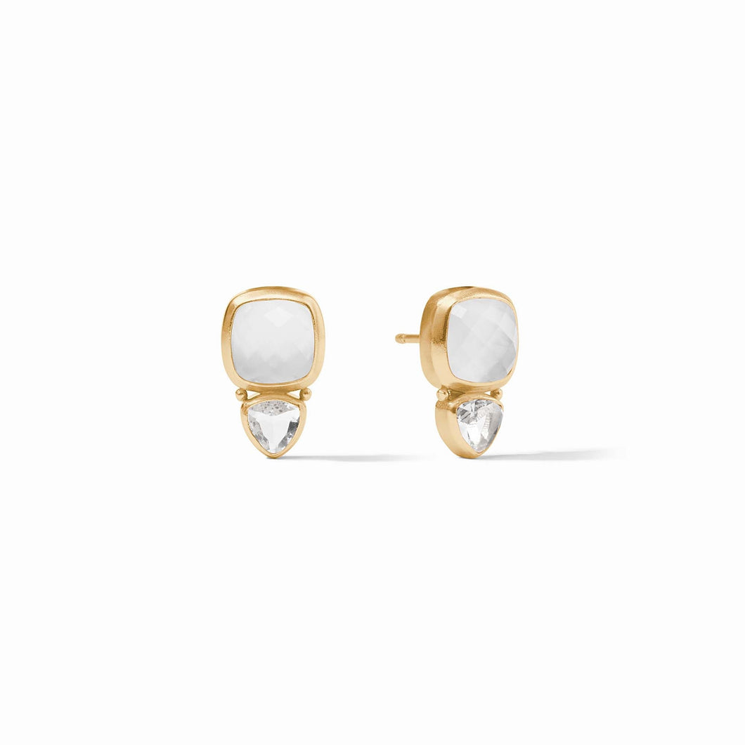 Aquitaine Duo Stud - 4 stones available