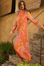 Load image into Gallery viewer, Long Sleeve Shift Maxi - Arabia
