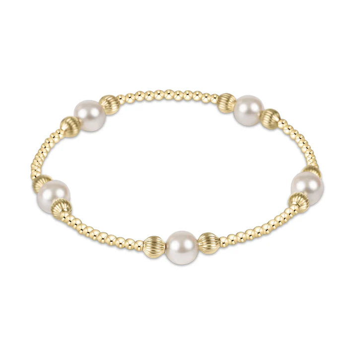 Purpose Pearl 6MM Bead Bracelet-Dignity
