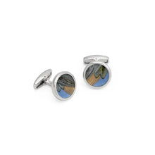 Load image into Gallery viewer, Guana Cufflinks - Rhodium
