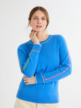 Load image into Gallery viewer, Rayanne Azure Cashmere Sweater
