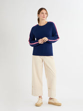 Load image into Gallery viewer, Katelyn French Navy Cashmere Sweater

