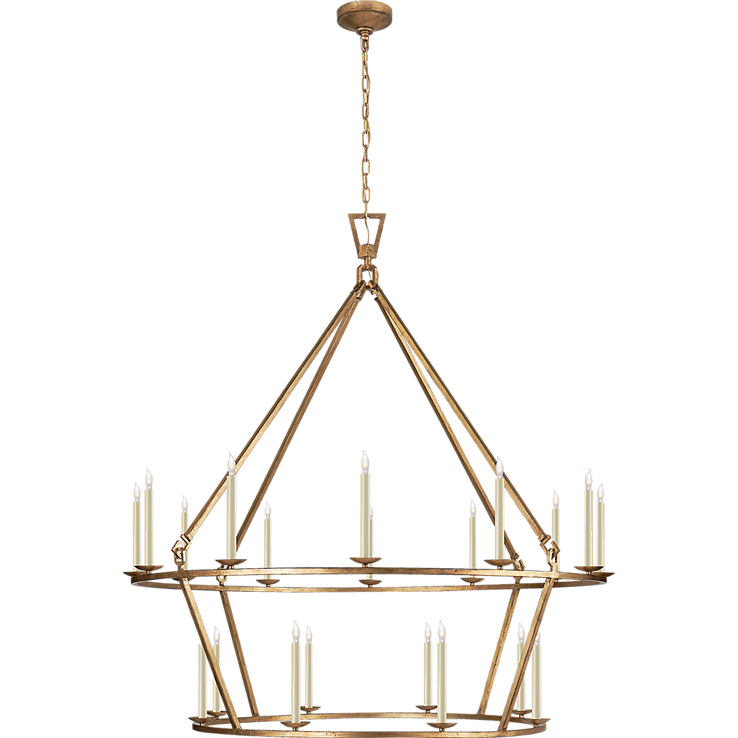 Darlana Extra Large Two-Tier Chandelier