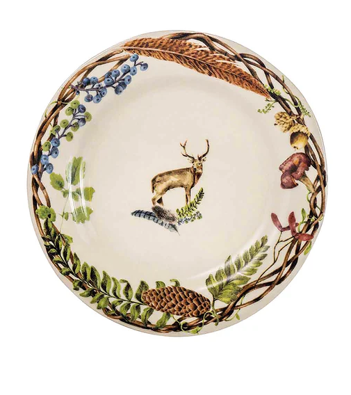 Forest Walk Stag Dessert/Salad Plate