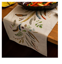 Load image into Gallery viewer, Forest Walk 18&quot; x 90&quot; Table Runner
