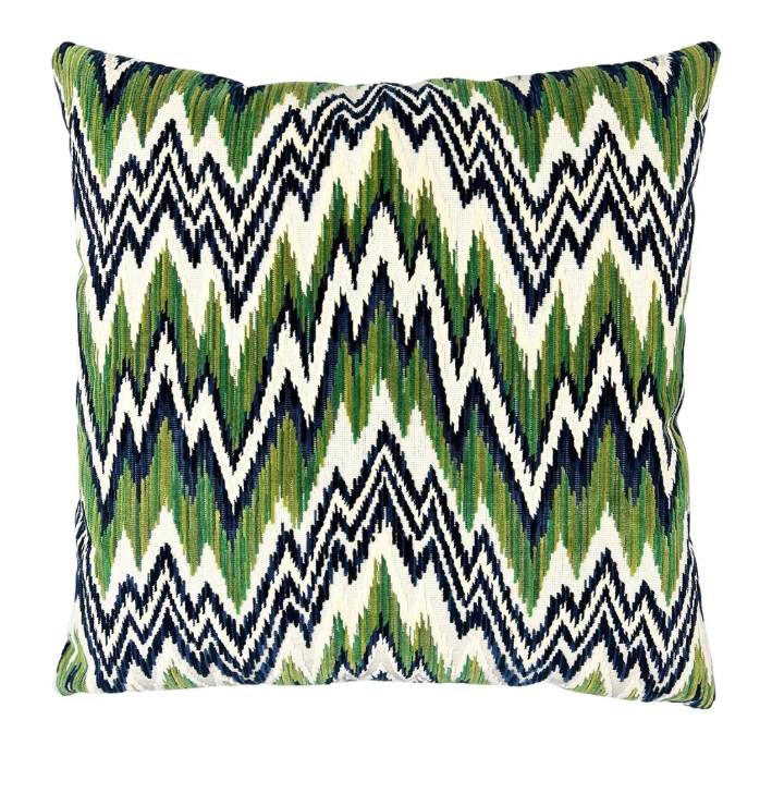 Otis Pillow - Emerald/Navy