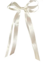 Load image into Gallery viewer, Mini Double Satin Streamer Bow - 3 Colors Available

