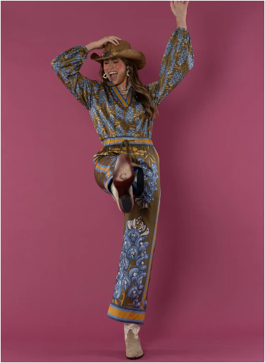 Lolli Top - Bluebonnet