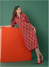 Load image into Gallery viewer, Poppy Caftan - Vintage Monogram
