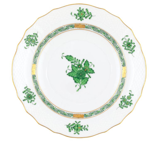 Chinese Bouquet Green Salad Plate
