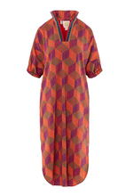 Load image into Gallery viewer, Poppy Caftan - Vintage Monogram
