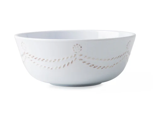 Berry & Thread Melamine Cereal/Ice Cream Bowl - Whitewash