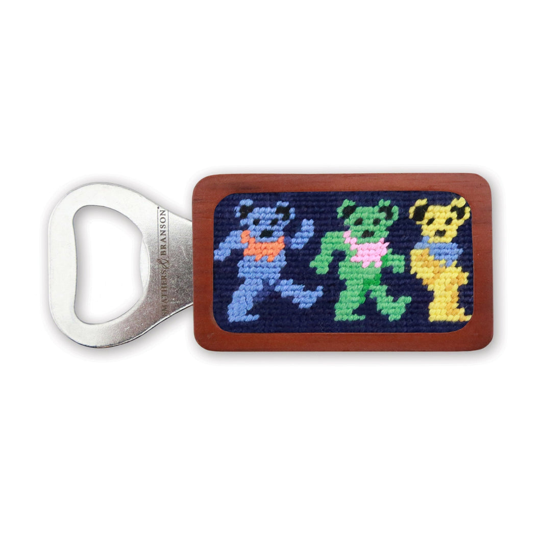 Dancing Bears Bottle Opener - Dark Navy
