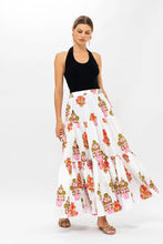 Load image into Gallery viewer, Tiered Maxi Skirt- Dilli Orange
