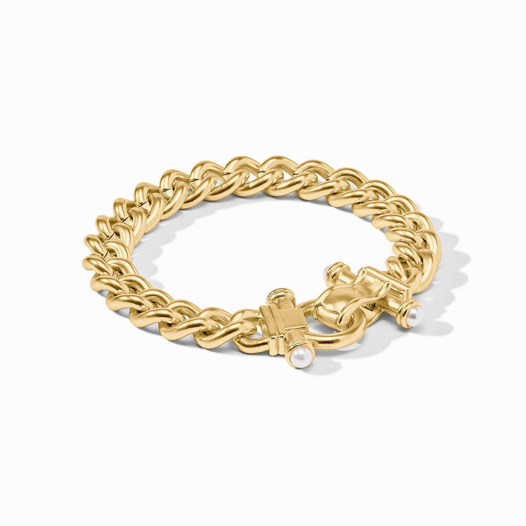 Dolce Demi Link Bracelet-Pearl
