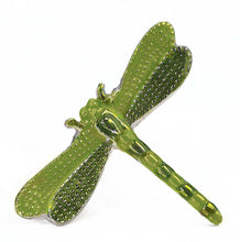 Load image into Gallery viewer, Dragonfly Green Napkin Rings - Set/4
