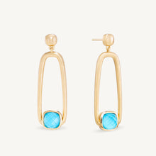 Load image into Gallery viewer, Monterey Long Drop Earrings
