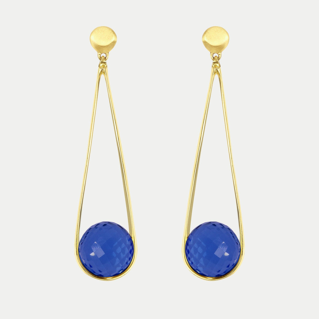 Ipanema Earrings - Midnight Blue