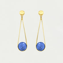Load image into Gallery viewer, Mini Ipanema Earrings - Midnight Blue
