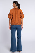 Load image into Gallery viewer, Short Sleeve Kit Top - Chocolate
