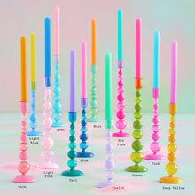 Load image into Gallery viewer, Sugar Plum Finial Candle Holders
