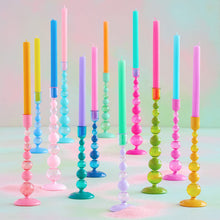 Load image into Gallery viewer, Sugar Plum Finial Candle Holders
