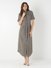 Load image into Gallery viewer, Georgia Dress - Black Tonal Monogram
