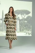Load image into Gallery viewer, Valentina Dress in Umbrella Pine
