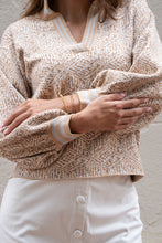 Load image into Gallery viewer, Lolli Sweater in Mosaic Monogram
