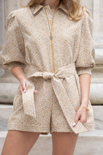 Load image into Gallery viewer, Rio Romper in Mosaic Monogram
