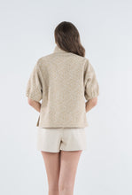 Load image into Gallery viewer, Poppy Top in Mosaic Monogram
