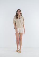 Load image into Gallery viewer, Poppy Top in Mosaic Monogram
