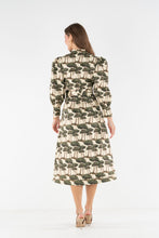 Load image into Gallery viewer, Valentina Dress in Umbrella Pine
