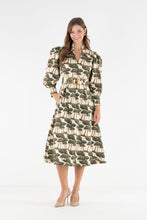 Load image into Gallery viewer, Valentina Dress in Umbrella Pine

