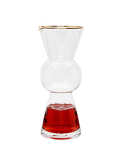 Load image into Gallery viewer, Narrow Pitcher with Gold Rim
