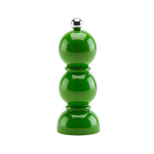 Load image into Gallery viewer, Mini Bob Salt Or Pepper Mill - Green, White &amp; Navy
