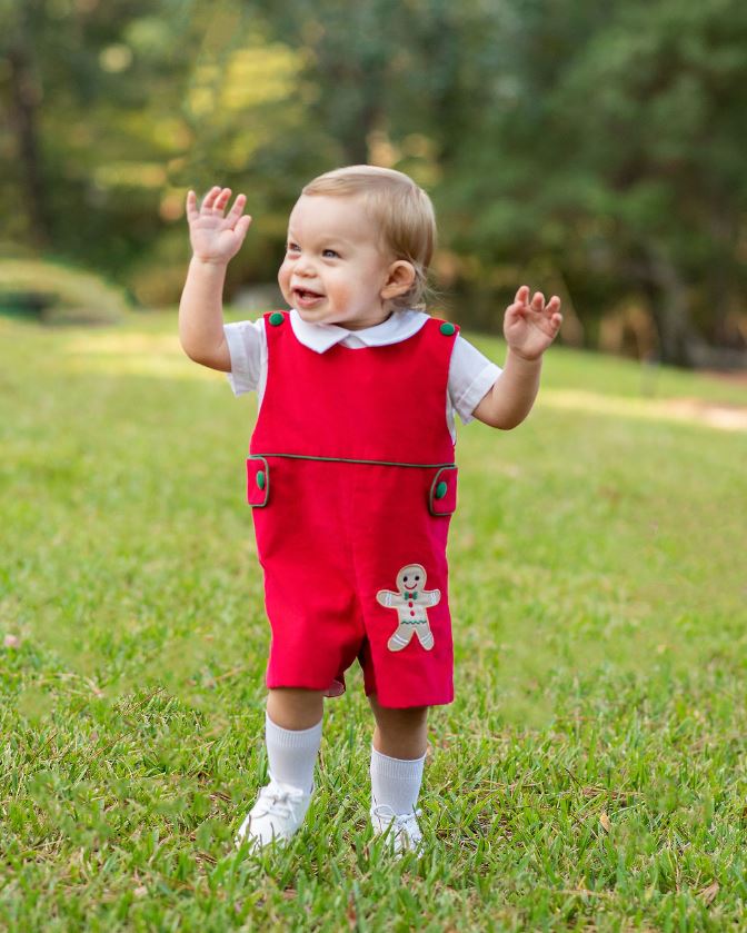 Gingerbread Overall Set