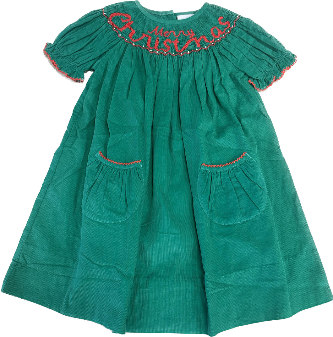 smocked bishop christmas dress Nativity Christmas Smocked Bishop Dress in Light Blue
